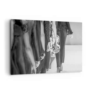 Bild auf Leinwand - Leinwandbild - Eine stilvolle Parade - 100x70 cm