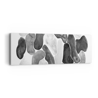 Bild auf Leinwand - Leinwandbild - Felsige Abstraktion - 90x30 cm