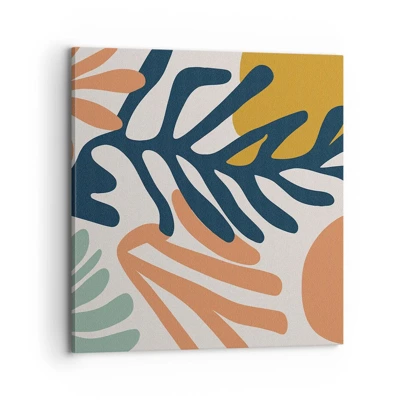 Bild auf Leinwand - Leinwandbild - Korallenmeere - 70x70 cm