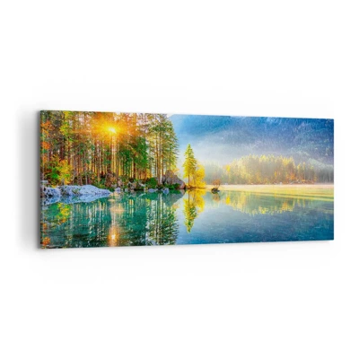 Bild auf Leinwand - Leinwandbild - Majestät und Süße - 100x40 cm