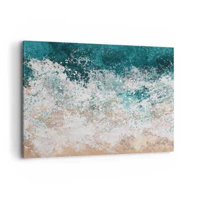 Bild auf Leinwand - Leinwandbild - Meeresgeschichten - 100x70 cm