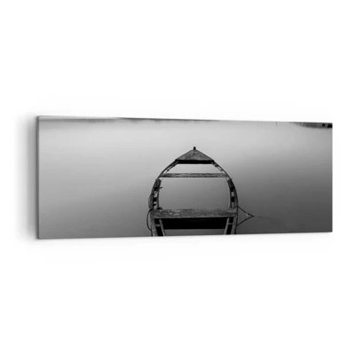 Bild auf Leinwand - Leinwandbild - Sehnsucht und Melancholie - 140x50 cm