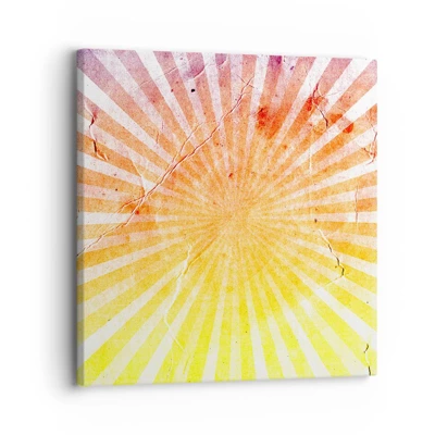 Bild auf Leinwand - Leinwandbild - Sonnenaufgänge und Sonnenuntergänge - 30x30 cm