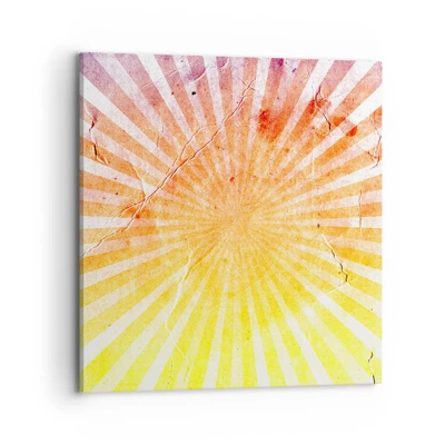 Bild auf Leinwand - Leinwandbild - Sonnenaufgänge und Sonnenuntergänge - 70x70 cm