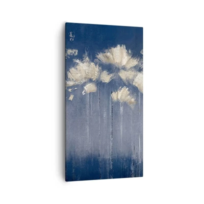 Bild auf Leinwand - Leinwandbild - Wie Blütenblätter im Wind - 55x100 cm