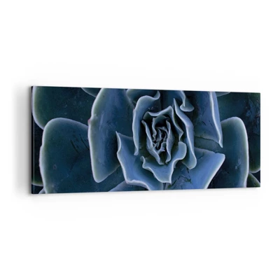 Bild auf Leinwand - Leinwandbild - Wüstenblume - 100x40 cm