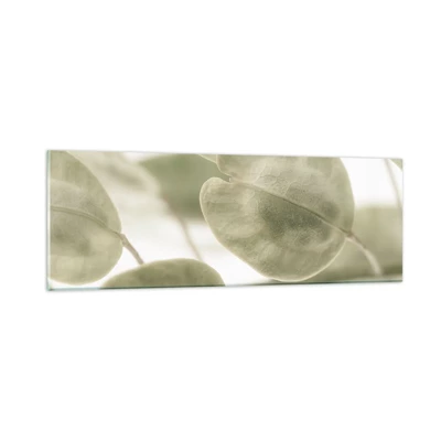 Glasbild - Bild auf glas - Am Anfang waren Blätter... - 90x30 cm