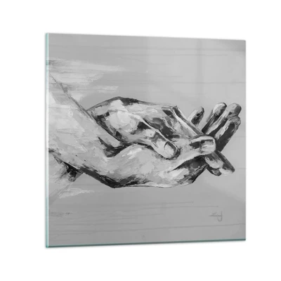 Glasbild - Bild auf glas - Anfang… - 50x50 cm