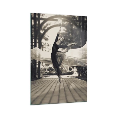 Glasbild - Bild auf glas - Der Tanz des Gartengeistes - 70x100 cm