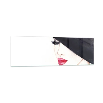 Glasbild - Bild auf glas - Eleganz und Sinnlichkeit - 160x50 cm