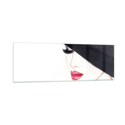 Glasbild - Bild auf glas - Eleganz und Sinnlichkeit - 90x30 cm