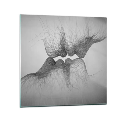 Glasbild - Bild auf glas - Kuss des Windes - 30x30 cm