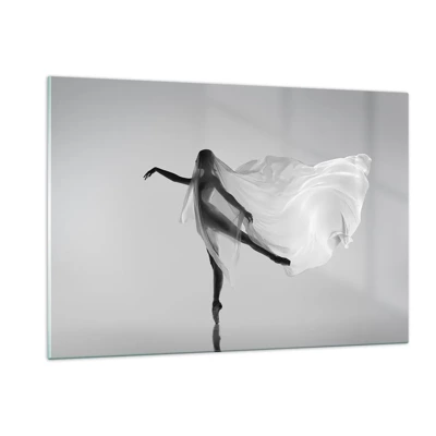 Glasbild - Bild auf glas - Leichtigkeit und Anmut - 120x80 cm