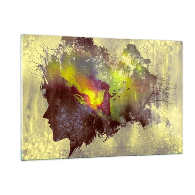 Glasbild - Bild auf glas - Mutter Natur - 120x80 cm