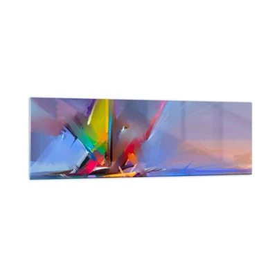 Glasbild - Bild auf glas - Propeller wie ein Vogel - 160x50 cm