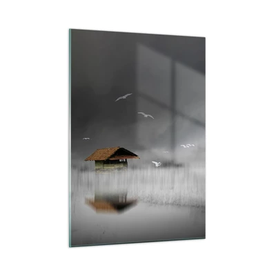 Glasbild - Bild auf glas - Schutz vor Regen - 50x70 cm