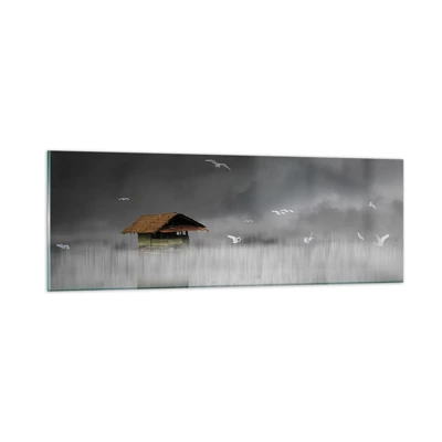 Glasbild - Bild auf glas - Schutz vor Regen - 90x30 cm