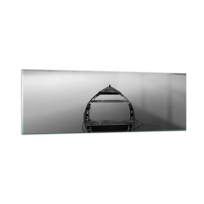 Glasbild - Bild auf glas - Sehnsucht und Melancholie - 90x30 cm