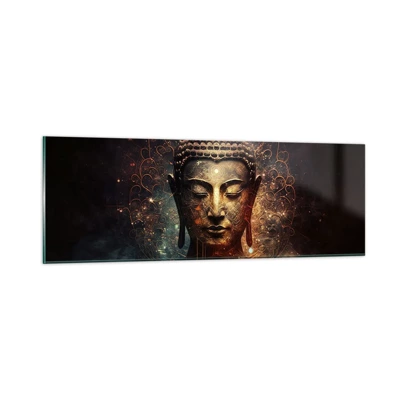 Glasbild - Bild auf glas - Spirituelles Gleichgewicht - 90x30 cm