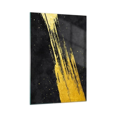 Glasbild - Bild auf glas - Sprung in den Hyperraum - 70x100 cm