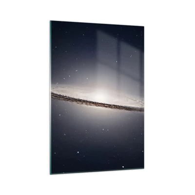 Glasbild - Bild auf glas - Vor langer Zeit in einer weit entfernten Galaxie ... - 70x100 cm