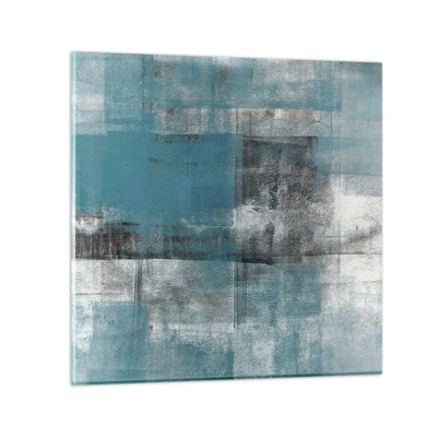 Glasbild - Bild auf glas - Wasser und Luft - 40x40 cm