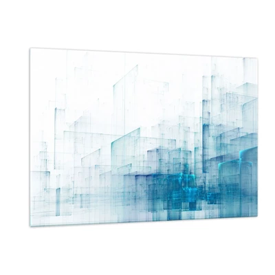 Glasbild - Bild auf glas - Wie der Raum wgeschaffen urde - 120x80 cm