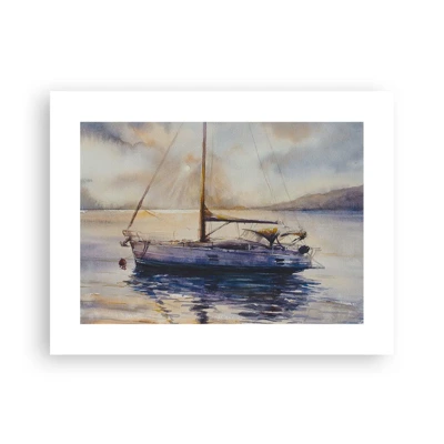 Poster - Abend in der Bucht - 40x30 cm