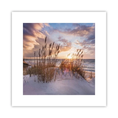 Poster - Abschied von Sonne und Wind - 30x30 cm