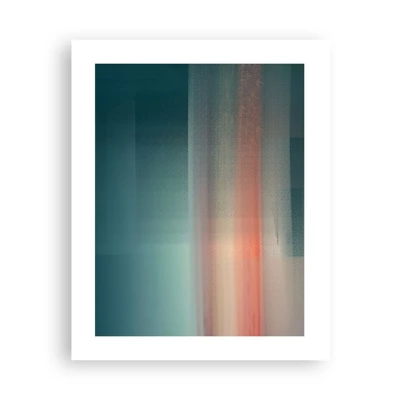 Poster - Abstraktion: Lichtwellen - 40x50 cm