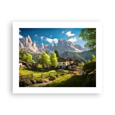 Poster - Alpenidylle - 50x40 cm