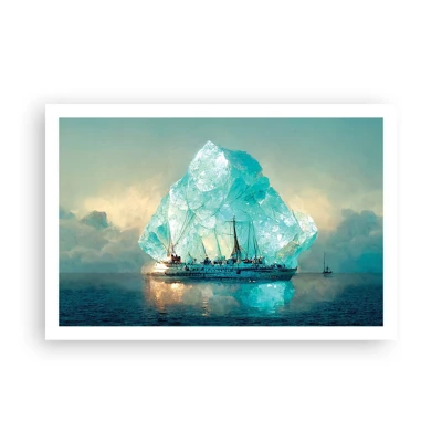 Poster - Arktischer Diamant - 91x61 cm