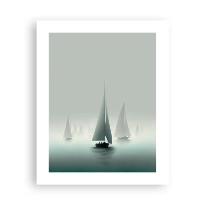 Poster - Aus Nebel - 40x50 cm