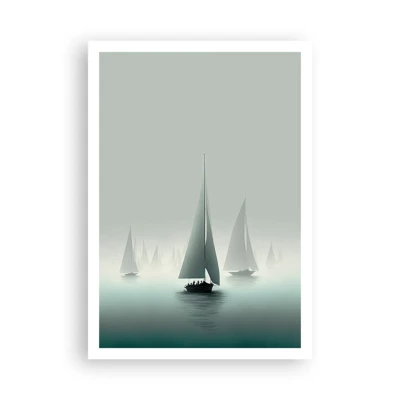 Poster - Aus Nebel - 70x100 cm