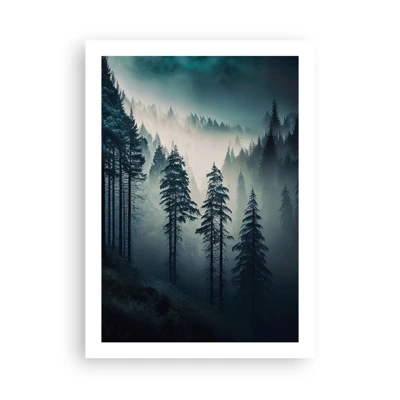 Poster - Bergmorgen - 50x70 cm