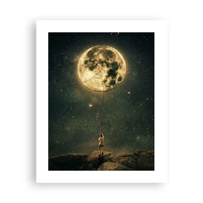 Poster - Der Mann, der den Mond gestohlen hat - 40x50 cm