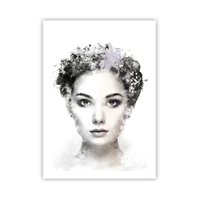 Poster - Ein äußerst stilvolles Portrait - 50x70 cm