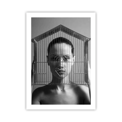 Poster - Ein leicht surreales Portrait - 50x70 cm