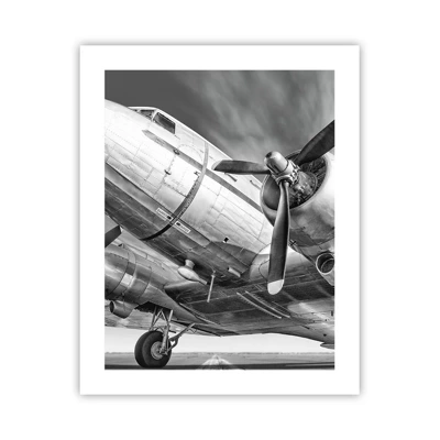 Poster - Immer flugbereit - 40x50 cm