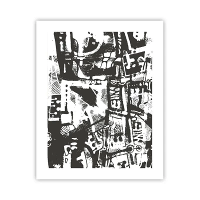 Poster - Ordnung oder Chaos? - 40x50 cm