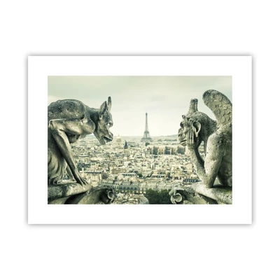 Poster - Pariser Plaudern - 40x30 cm