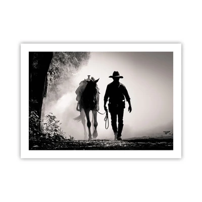 Poster - Texas-Morgen - 70x50 cm