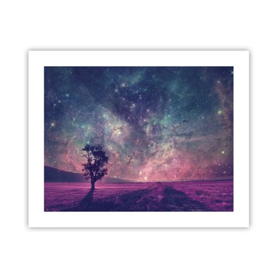 Poster - Unter dem magischen Himmel - 50x40 cm