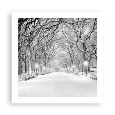 Poster - Vier Jahreszeiten - Winter - 50x50 cm