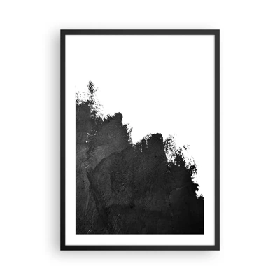 Poster in einem schwarzem Rahmen - Elemente: Erde - 50x70 cm