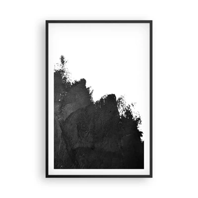Poster in einem schwarzem Rahmen - Elemente: Erde - 61x91 cm