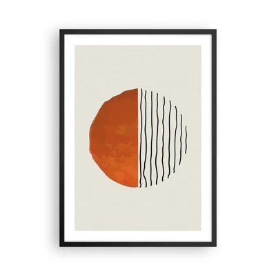 Poster in einem schwarzem Rahmen - Im japanischen Klima - 50x70 cm