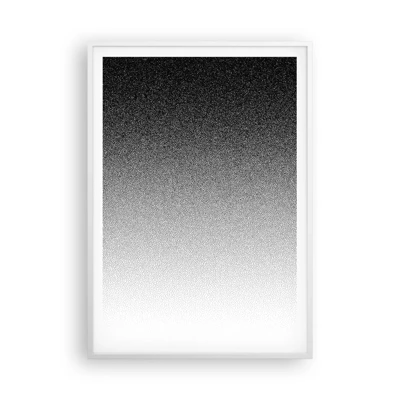 Poster in einem weißen Rahmen - Dem Licht entgegen - 70x100 cm
