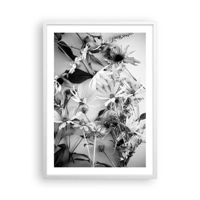 Poster in einem weißen Rahmen - Kein Blumenstrauß - 50x70 cm