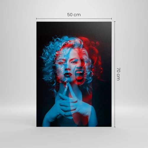 Bild auf Leinwand - Leinwandbild - Alter Ego - 50x70 cm